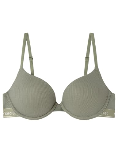 Women´secret Sujetador Push Up GORGEOUS Algodón Kaki, 95B