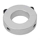 Doppelter geteilter Schaft, Aluminium-Klemme, Typ 12 mm - 38 mm Innendurchmesser, zweiteiliger Klemmring, industrielle Metallbearbeitung (38 mm)