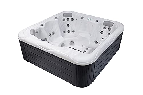 Bueno Spa New York 6 - Person 49 - Jet Hot Tub, Sterling Silver, Gray - Image 3