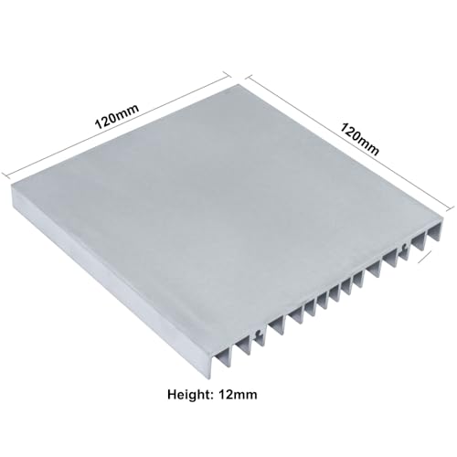 Disipador de calor de aluminio de 120mm para chips LED y refrigeración de componentes electrónicos 2