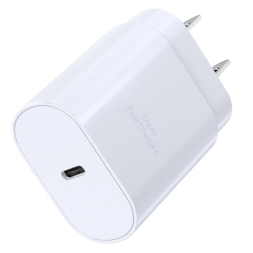 USB C Charger Block 30W PD Super Fast Charging Block Type C Plug Cube Wall Adapter Power Brick USB C Block for iPhone 17 17 Air 17 Pro Max 16 16e 15 14 13 12 11 iPad mini Galaxy S26/S25/S24
