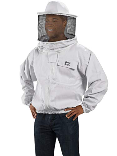 Bees & Co K73 Imkerjacke aus natürlicher Baumwolle mit Rundschleier – Bild 4