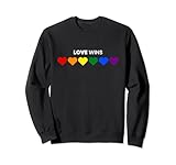 Photo Gallery happy pride month - love wins - lgbtq+ felpa Photo Gallery happy pride month - love wins - lgbtq+ felpa