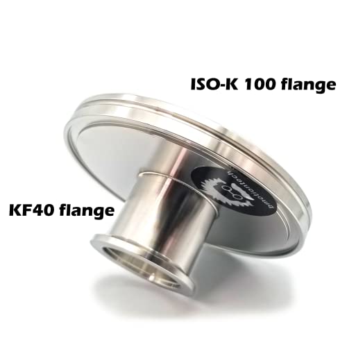 Image of ISO 100 ISO-K 100 flange to KF40 NW40 flange straight reducer converter adapter