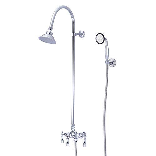 Vintage Tub & Bath Mason Hill Collection Exposed Shower Set with Handshower - Chrome