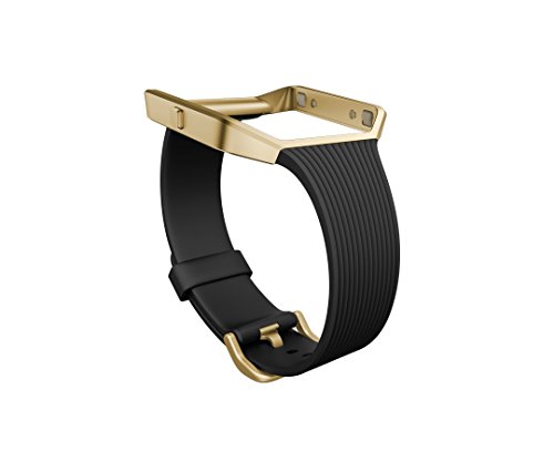 Preisvergleich Produktbild Fitbit Blaze Slim Classic Accessory Band, schwarz, Large