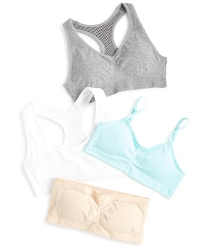 Image of Maidenform Girls Seamless Ruched Crop Bra
