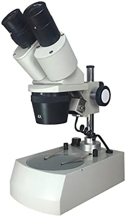 Miniatura 5 de Kit de accesorios para microscopio, microscopio industrial iluminado LED, microscopio estéreo binocular 20X-40X, reparación de teléfono móvil PCB,