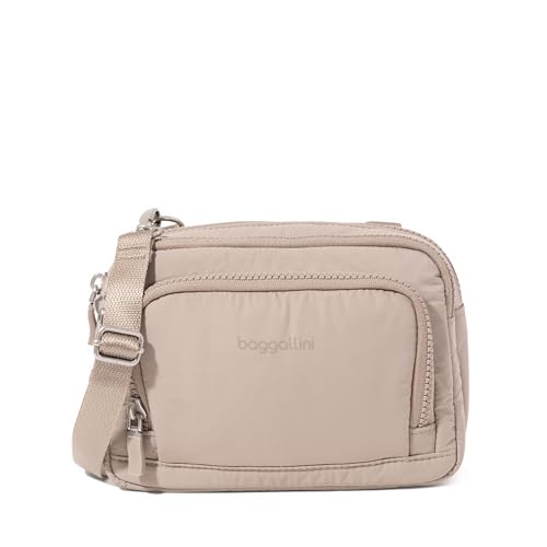 Image of Baggallini Triple Zip with Front Wallet /Trifecta RFID Wallet Crossbody
