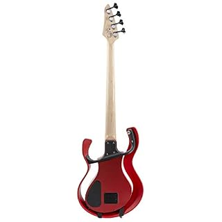 Vox VSBA-A2S-RDMR – Basse active Starstream – Cadre rouge/ corps rouge - Les Beatles, Paul McCartney, John Lennon, RIngo Starr, George Harrison Vox VSBA-A2S-RDMR - Basse active Starstream - Cadre rouge/ corps rouge – Image 3