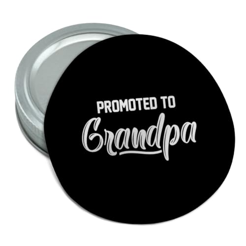 Graphics & More Promoted to Grandpa Round Rubber Non-Slip Jar Gripper Lid Opener