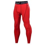 Towintec Pantalones de compresión para Hombre Pantalones de Entrenamiento Capa Base de Secado rápido Mallas para Correr Pantalones Ajustados Transpirable Leggings para Gimnasia Deporte Yoge