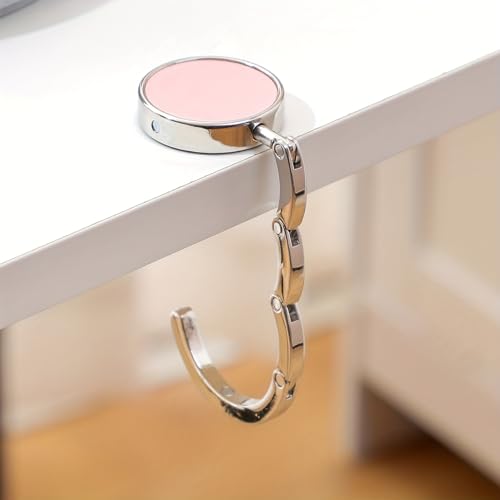 Gancho dobrável para bolsa escolar de couro sólido