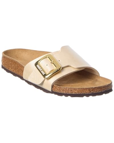 Birkenstock Female Catalina Luxe Buckle - Graceful Pearl White Women 8-8.5