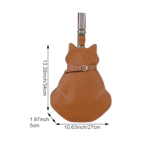 Sac à bandoulière avec sangle réglable forme chat pour un ajustement parfait - 7