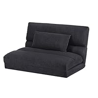 Amazon｜Jujwooo 折りたたみ ソファベッド 座椅子 幅103cm 2人掛け