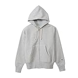 [チャンピオン] パーカー 長袖 裏起毛 11.5oz COTTON USA リバースウィーブ(R) ジップフーデッドスウェットシャツ REVERSE WEAVE(R) C3-Y134 メンズ シルバーグレー L