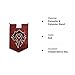 Horde Alliance Badge Banner Flag Orc Emblem Poster (Red)