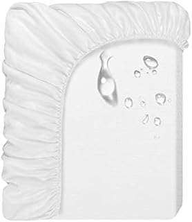Beedsooth Single Waterproof Mattress Protector Tencel Mattress Cover 90x200cm -Breathable Hypoallergenic and Noiseless Waterproof Bed Sheet -Suitable for mattresses 25 to 30cm deep