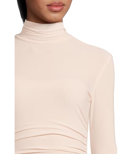 Image of Norma Kamali Long Sleeve Turtleneck Pickleball Dress
