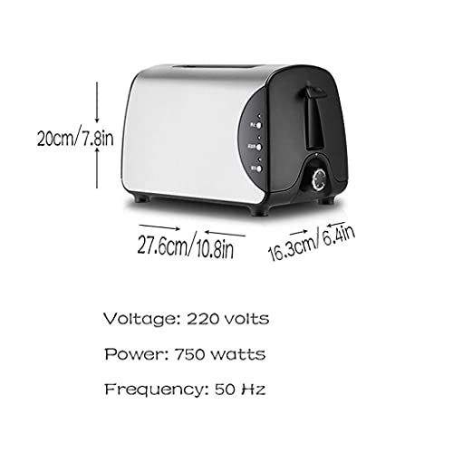 Health Slice Toaster,brotbackautomat Edelstahl Toaster Toaster Homebreakfast Kleine Toast Toast Heizungbrotbackautomat – Bild 3