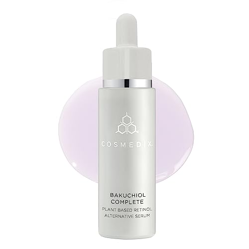 Cosmedix Bakuchiol Complete Plant-Based Retinol Alternative Serum, Improves Appearance Of Fine Lines And Wrinkles, Lightweight And Conditioning, Botanical Retinol Alternative, Cruelty Free #TOP24