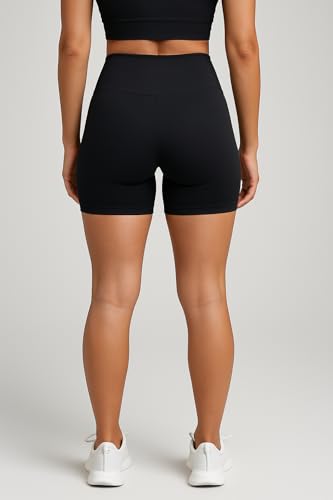 iLoveSIA Women 3" Biker Shorts - High Waist Spandex Short for Yoga Workout Running Volleyball3