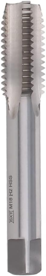 Auniwaig Machine Taps M8x1mm Pitch Spiral Flute Tap Uncoated HSS for Tthreading Machine and Electric Drills 1PCS
