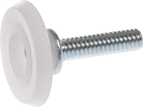 The Hillman Group 57155 Adjustable Glides, 1/4-20 x 1 x 1-1/8-Inch, Nylon, 6-Pack