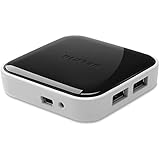 Belkin 4-Port USB Hub - Powered Desktop USB Docking Station - USB Adapter supports USB A, USB 2.0 and USB 1.1 - USB Charging Hub - USB Splitter for USB Drives, Keyboards and Mice - Powered USB Hub