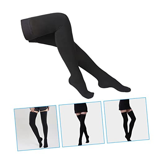 Ipetboom 1 Par De Meias De Compressão De Joelho Meias De Compressão Para Homens Meias Altas Coxa Mei