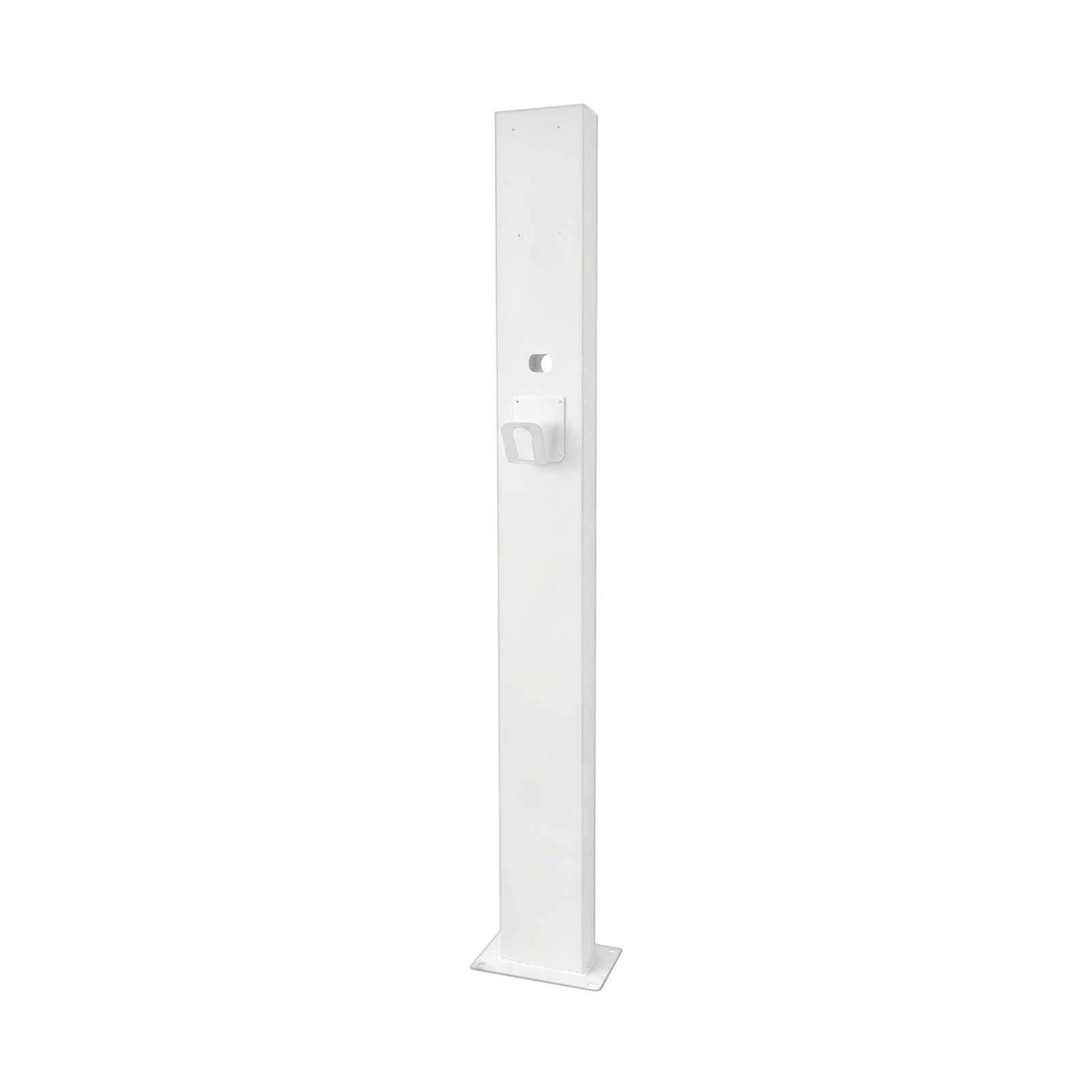 Supporto per Stazione di Ricarica EV,Stazione di Ricarica Universale per Esterni,Adatto Sia for Uso Interno Che Esterno Robusto e Durevole Disponibile in Bianco/Nero(White)