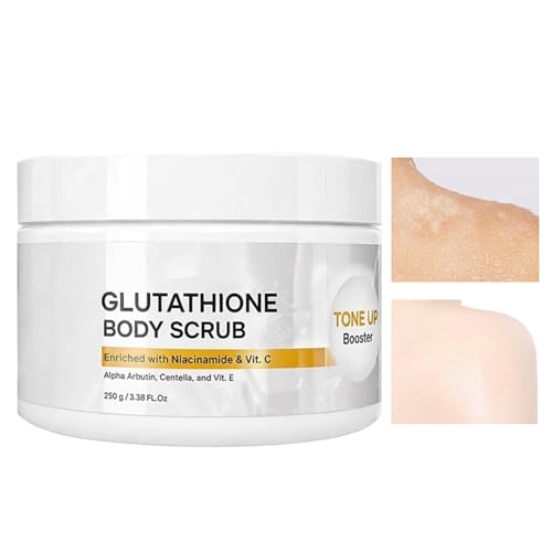 Exfoliante Corporal, Enriquecido Con Niacinamida Y Vitamina C, 250 G, Exfoliante Iluminador, Limpiador Ÿ Tonificante, Para Todo Tipo De Piel, Incluidas Las Pieles Sensibles Y Secas