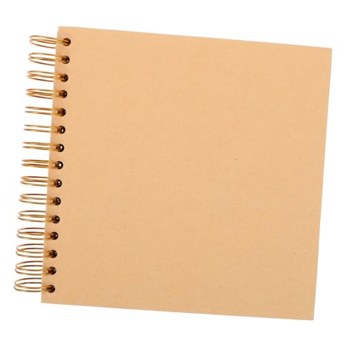 HOMSFOU Álbum De Recortes De Tapa Dura Álbum De Fotos Diy Hecho Mano Para Organizar Fotos El Hogar Escuela