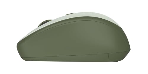 Trust Yvi+ Souris sans Fil Silencieuse avec Conception Durable, Vert