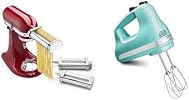 Pasta Roller & Cutter + Mixer, Aqua Sky