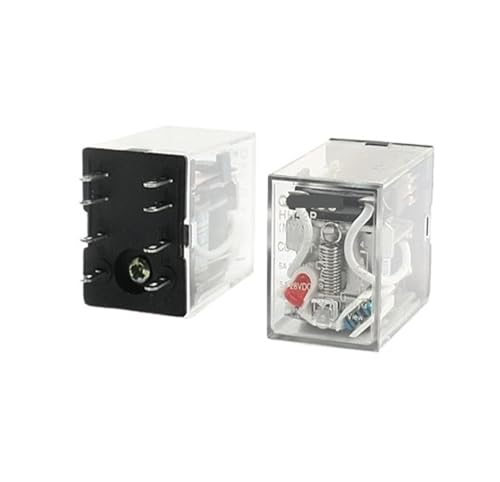 Relé de potencia HH52P AC 120V con 2NO 2NC para evitar fallos de conmutación en cuadros eléctricos