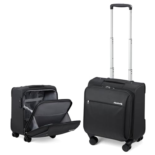 [Hanke] キャリーケース 小さめソフトタイプ SSサイズ 機内持ち込み