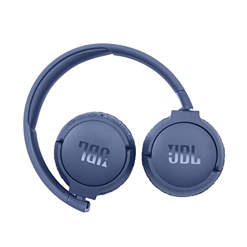 Image of JBL Tune 660NC Wireless Bluetooth On Ear Headphone with Mic (Blue)