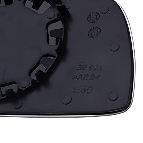 Cristal de espejo retrovisor térmico exterior compatible con BMW E60 E61 E63 E64 años 2003 a 2011 4