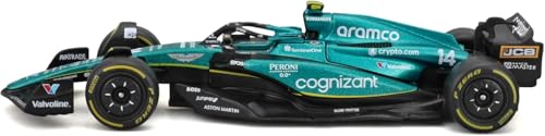 Bburago 1/43 F1 Aston Martin AMR23 2023 Modelo miniatura 2