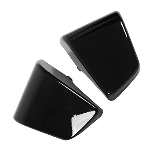 Couvercles de carénage côté batterie Shadow VT750 ACE custom noir ABS - 2