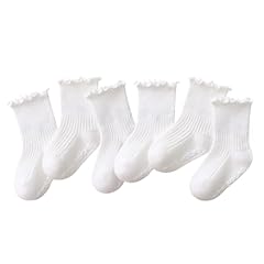Nonslip White-6 Pairs