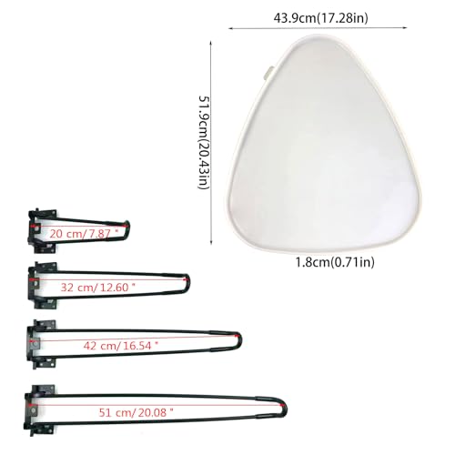 Moule pour table basse de rivière en silicone résistant et flexible