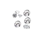 Runde Form & Diamant Cut AAA Qualität Steine ​​mit exzellenter Lustration