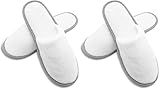 ZOLLNER 10 Pares de Zapatillas de Viaje y Hotel, Antideslizantes, Muy Suaves