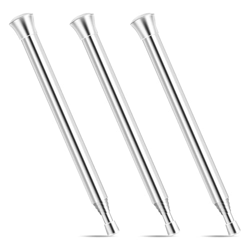 Yesaler Blow Fire Tube Teleskop Schlag Feuerrohr Edelstahl Blasrohr Feuer 3 Stück für Outdoor Wandern Camping Picknick Grill