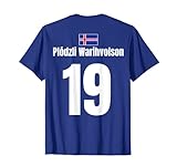 Isländische Namen Fußball Island Sauf Trikot Mallorca T-Shirt