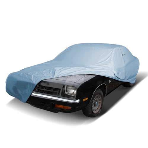 Image of iCarCover Premium Car Cover for 1961-1963 Buick Skylark Heavy Duty Waterproof All-Weather Automobiles Custom Fit Indoor Outdoor UV Snow Protection Covers with Straps and Bag