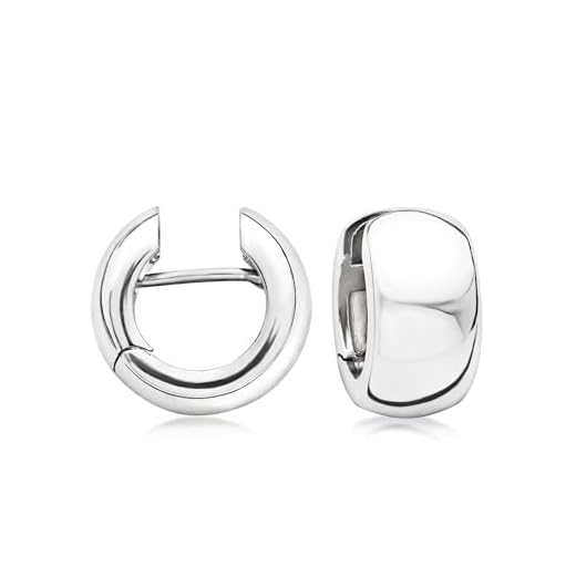 Ross-Simons Italian Sterling Silver Huggie Hoop Earrings